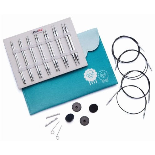 KnitPro Nova Cubics Interchangeable Circular Needle Set