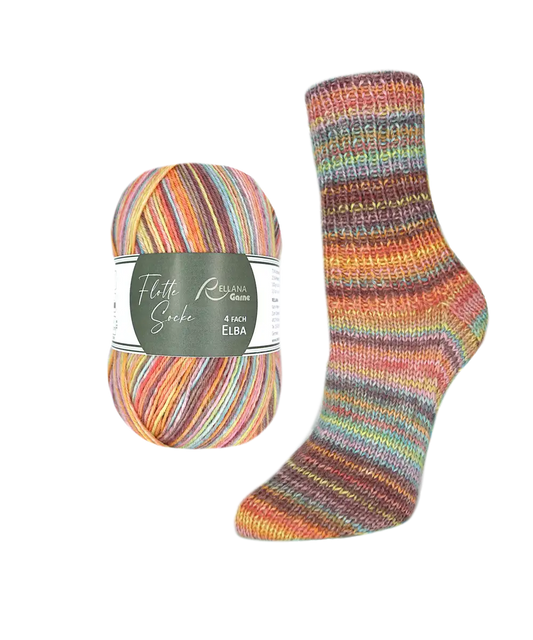 Flotte Socke 4f. Elba