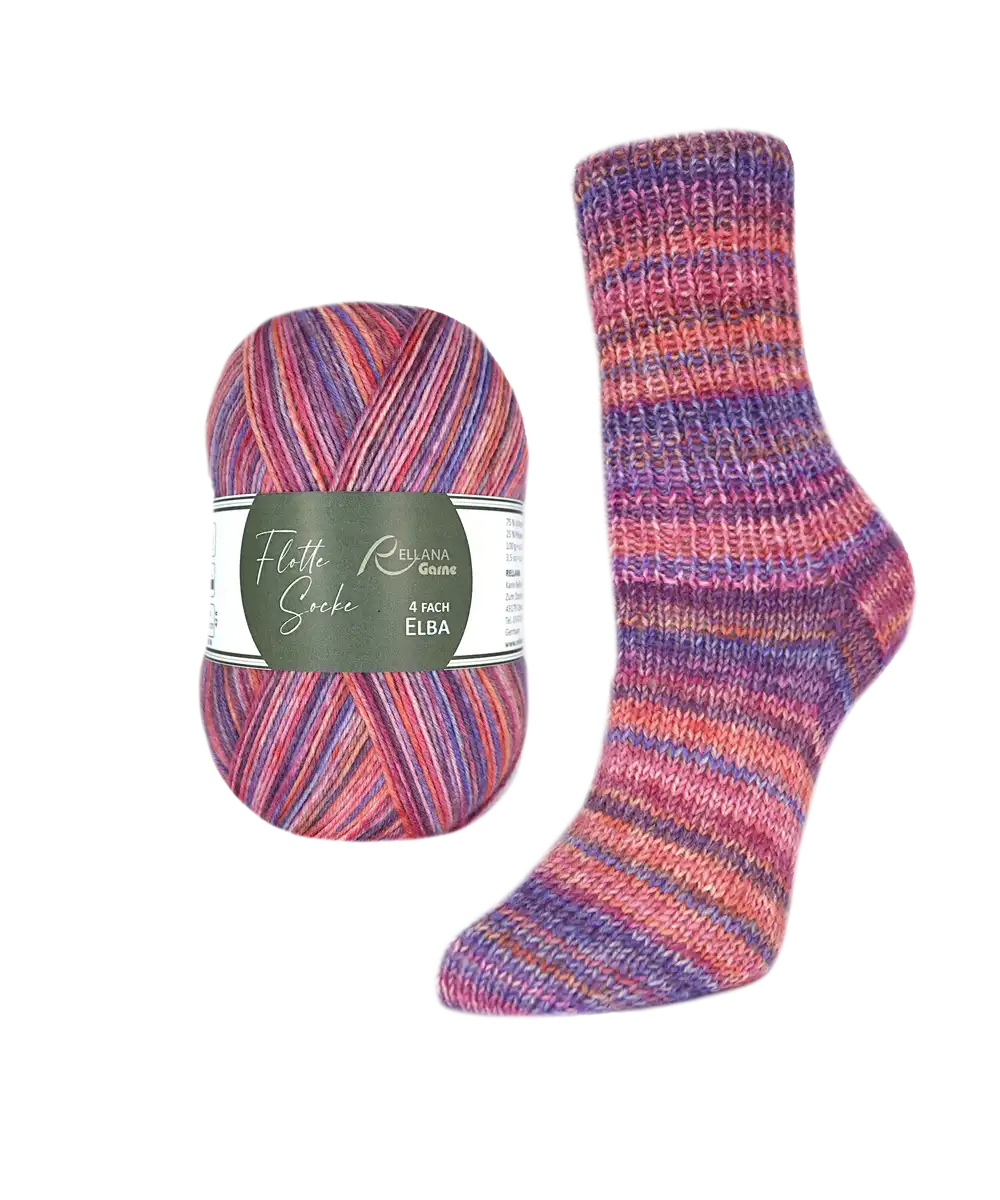 Flotte Socke 4f. Elba