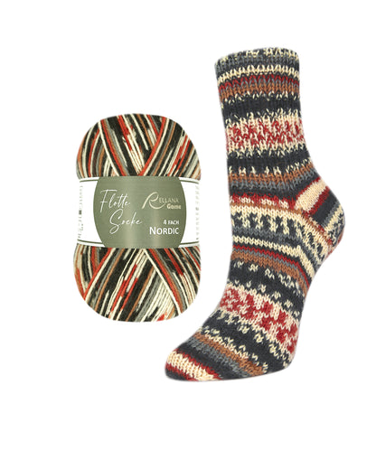 Flotte Socke 4f. Nordic
