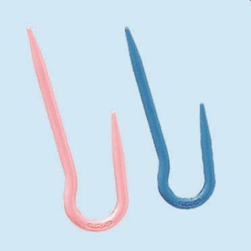 Clover U-shaped auxiliary eye needles 2pcs large