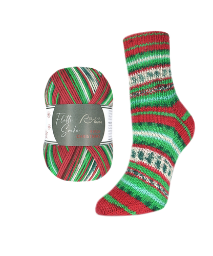 Flotte Socke 4f. Christmas