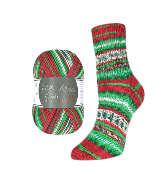 Flotte Socke 4f. Christmas