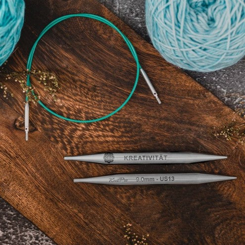 Výměnné jehlice KnitPro Mindful - 13 cm